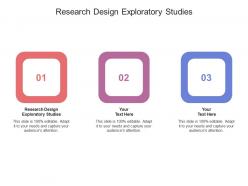 Research design exploratory studies ppt powerpoint presentation layouts styles cpb