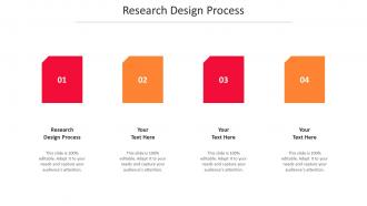 Research design process ppt powerpoint presentation pictures background cpb