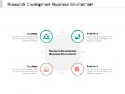 Research development business environment ppt powerpoint outline samples cpb