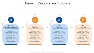 Research Development Business In Powerpoint And Google Slides Cpb