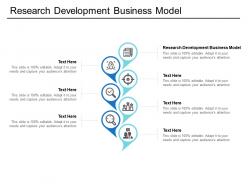 Research development business model ppt powerpoint presentation ideas vector cpb