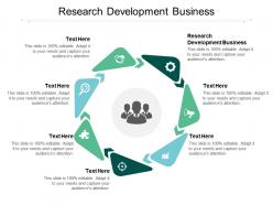Research development business ppt powerpoint presentation styles rules cpb
