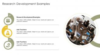 Research Development Examples In Powerpoint And Google Slides Cpb