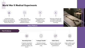 Research Ethics Timeline PPT Outline VA Adaptable Template