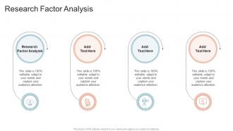 Research Factor Analysis In Powerpoint And Google Slides Cpb