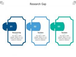 Research gap ppt powerpoint presentation outline clipart images cpb