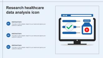 Research Healthcare Data Analysis Icon