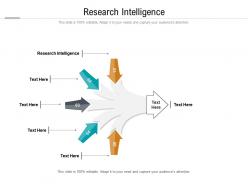 Research intelligence ppt powerpoint presentation summary deck cpb