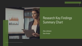 Research Key Findings Summary Chart PPT Presentation AT