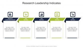 Research Leadership Indicates In Powerpoint And Google Slides Cpb