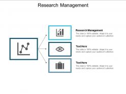 Research management ppt powerpoint presentation summary demonstration cpb
