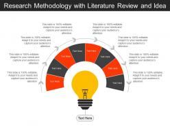 Research methodology with literature review and idea