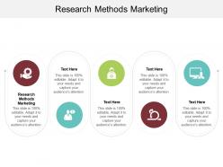 Research methods marketing ppt powerpoint presentation icon graphic images cpb