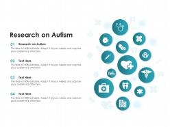 Research on autism ppt powerpoint presentation slides pictures