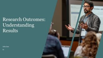 Research Outcomes Understanding Results PPT Mockup AT