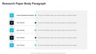 Research Paper Body Paragraph In Powerpoint And Google Slides Cpb
