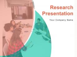 Research presentation business methodology introduction analysis marketing magnifying glass