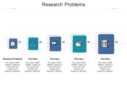 Research problems ppt powerpoint presentation model guide cpb