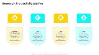 Research Productivity Metrics In Powerpoint And Google Slides Cpb