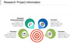 Research project information ppt powerpoint presentation infographics example cpb