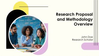 Research Proposal And Methodology Overview PPT Template AT