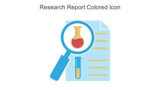 Research Report Colored Icon In Powerpoint Pptx Png And Editable Eps Format