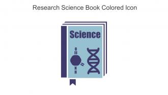 Research Science Book Colored Icon In Powerpoint Pptx Png And Editable Eps Format
