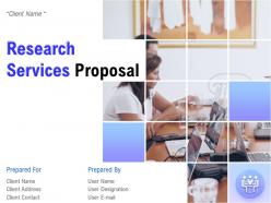 Research Services Proposal Powerpoint Presentation Slides