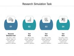 Research simulation task ppt powerpoint presentation ideas outfit cpb