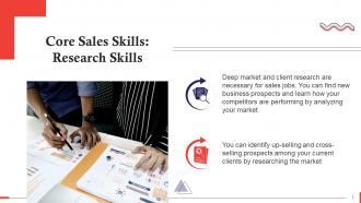 Research Skills As A Core Sales Skill Training Ppt