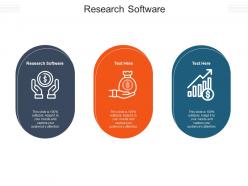 Research software ppt powerpoint presentation outline smartart cpb