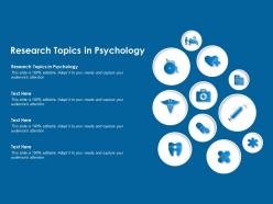 Research topics in psychology ppt powerpoint presentation file slide download