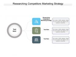 Researching competitors marketing strategy ppt powerpoint pictures cpb