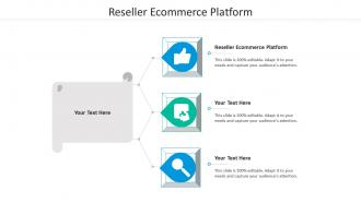 Reseller ecommerce platform ppt powerpoint presentation professional good cpb