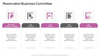 Reservation Business Committee In Powerpoint And Google Slides Cpb