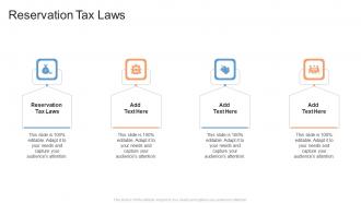 Reservation Tax Laws In Powerpoint And Google Slides Cpb