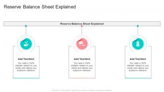 Reserve Balance Sheet Explained In Powerpoint And Google Slides Cpb
