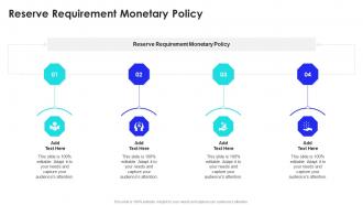 Reserve Requirement Monetary Policy In Powerpoint And Google Slides Cpb
