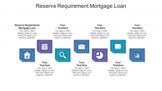 Reserve requirement mortgage loan ppt powerpoint presentation summary example cpb