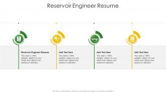 Reservoir Engineer Resume In Powerpoint And Google Slides Cpp