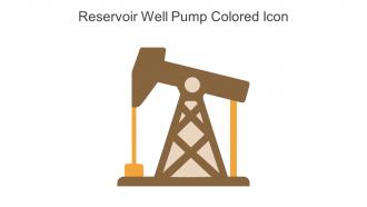 Reservoir Well Pump Colored Icon In Powerpoint Pptx Png And Editable Eps Format