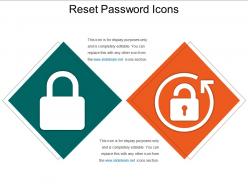Reset password icons