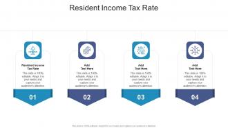 Resident Income Tax Rate In Powerpoint And Google Slides Cpb