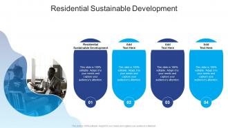 Residential Sustainable Development In Powerpoint And Google Slides Cpb