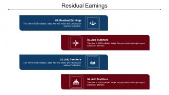 Residual Earnings Ppt Powerpoint Presentation Infographics Graphics Example Cpb