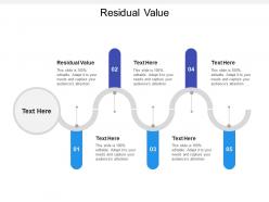 Residual value ppt powerpoint presentation layouts icon cpb