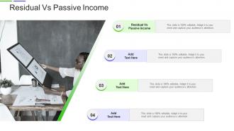 Residual Vs Passive Income In Powerpoint And Google Slides Cpb