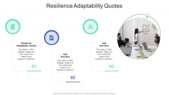 Resilience Adaptability Quotes In Powerpoint And Google Slides Cpb
