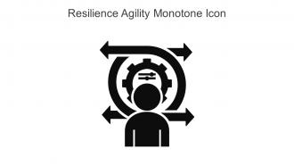 Resilience Agility Monotone Icon In Powerpoint Pptx Png And Editable Eps Format