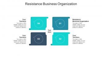 Resistance business organization ppt powerpoint presentation summary design cpb